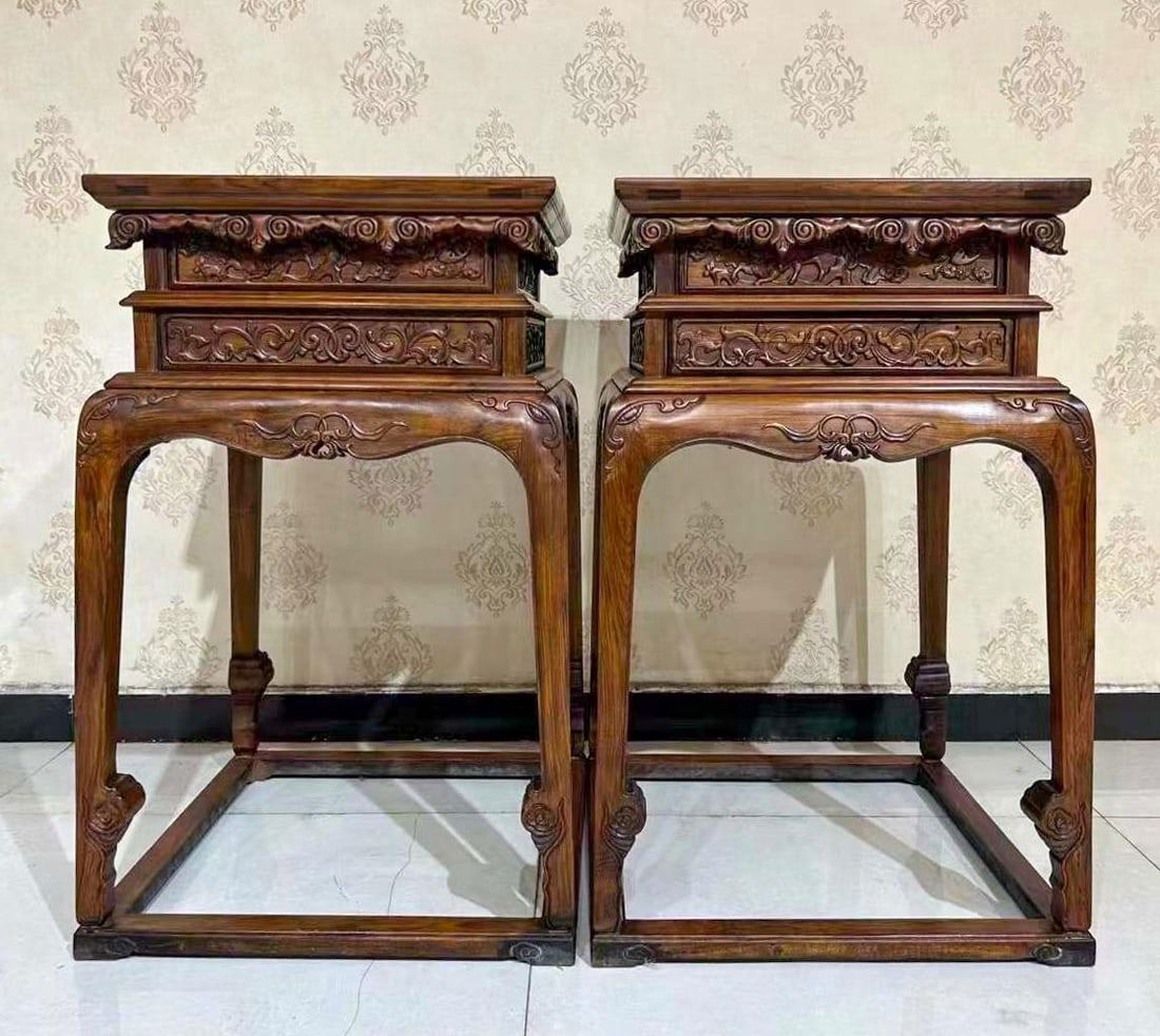 Huanghuali Incense Table - 2