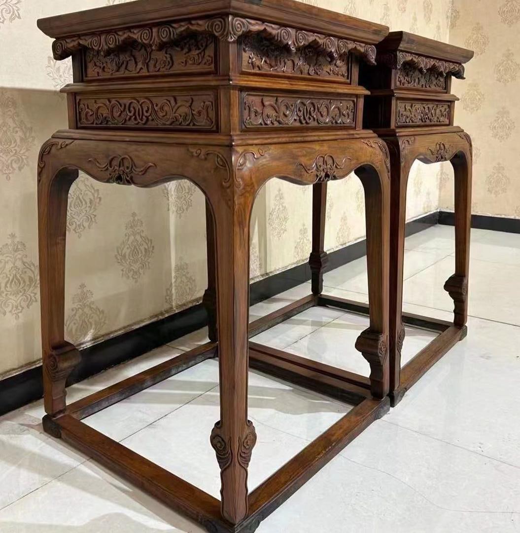 Huanghuali Incense Table - 9