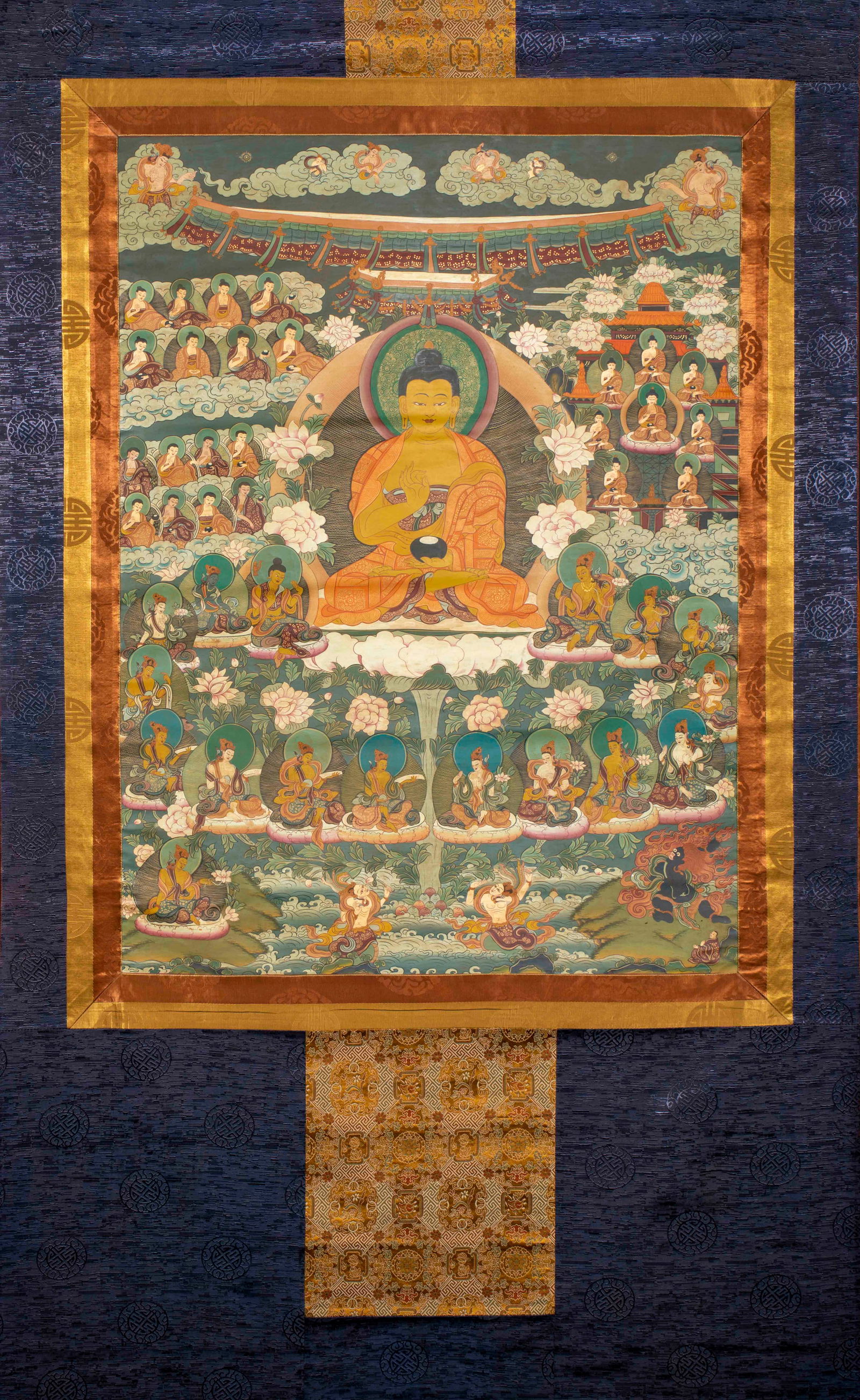 Thangka of Sakyamuni Buddha (1 of 11)