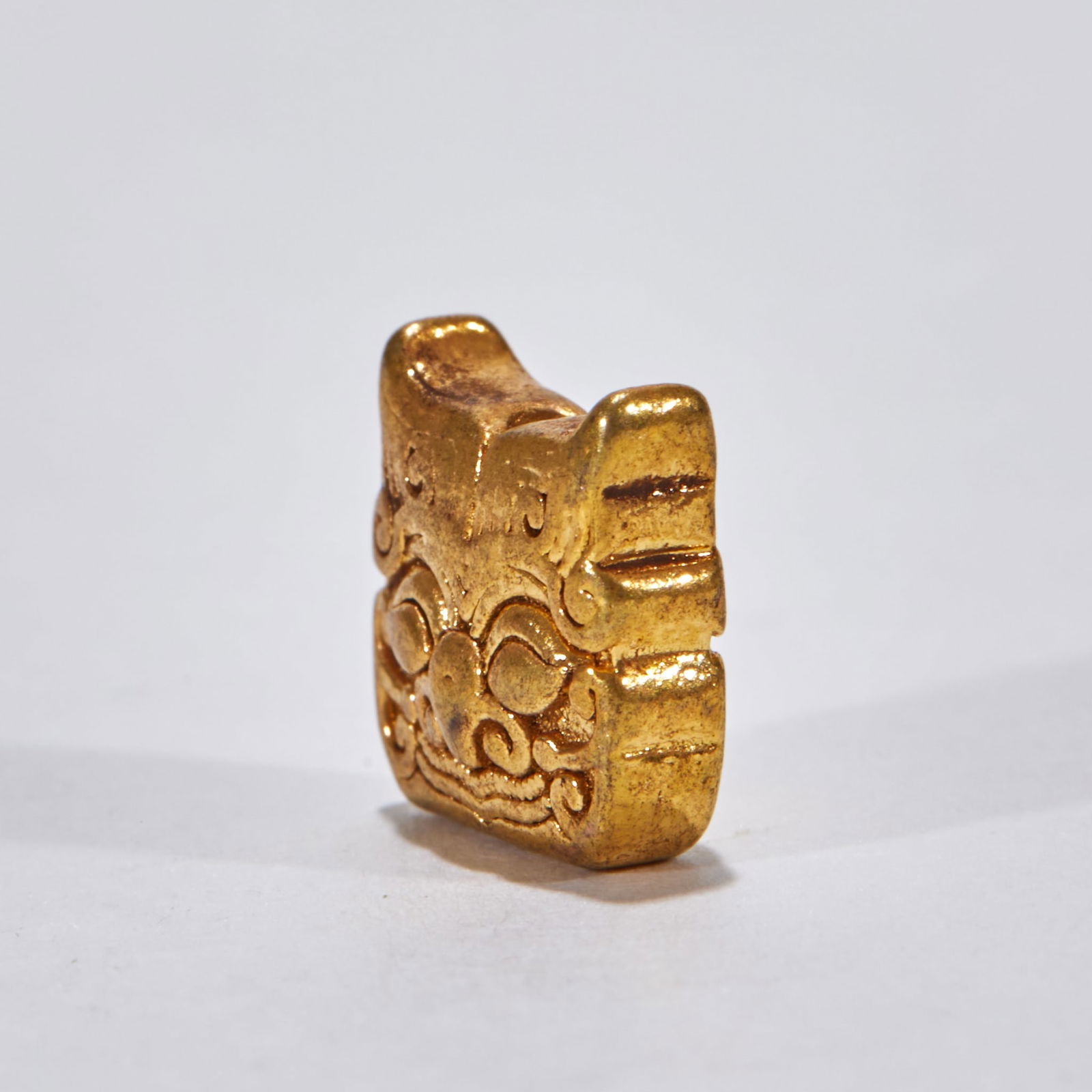 Tiger-Head Spacer Bead - 3