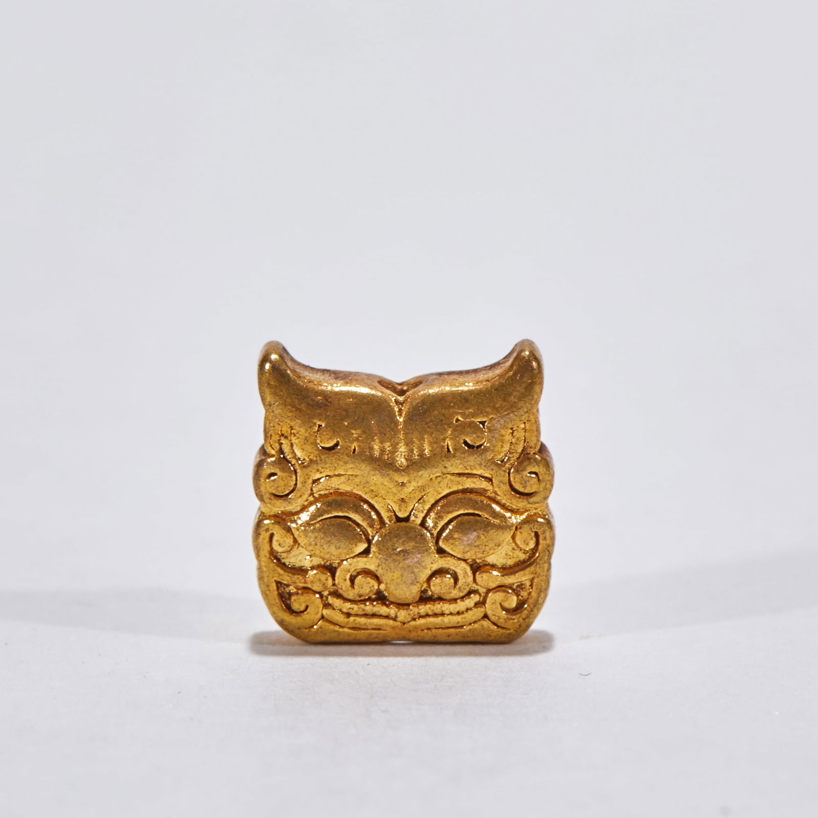 Tiger-Head Spacer Bead - 4