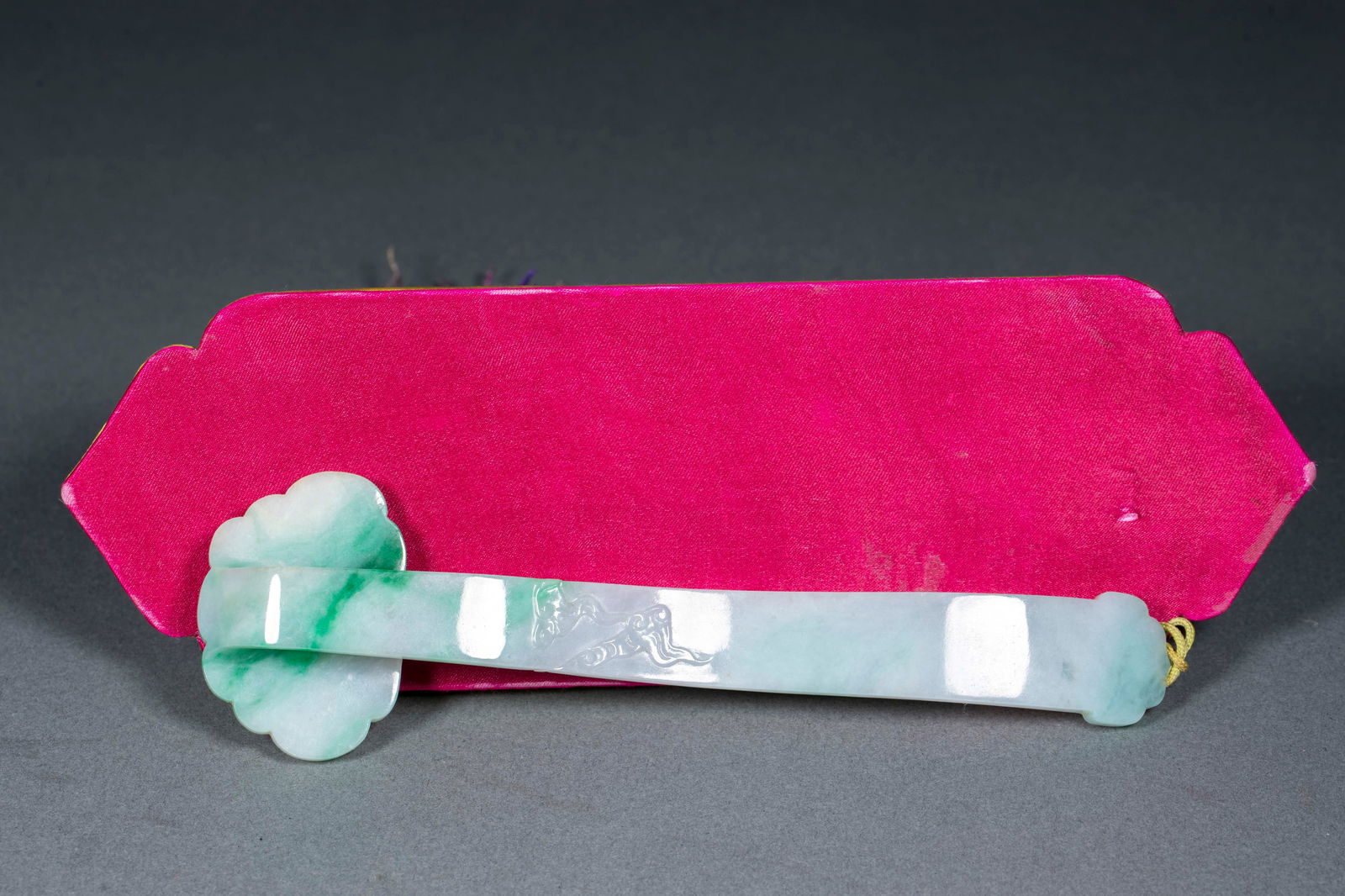 Jadeite Ruyi Scepter - 11