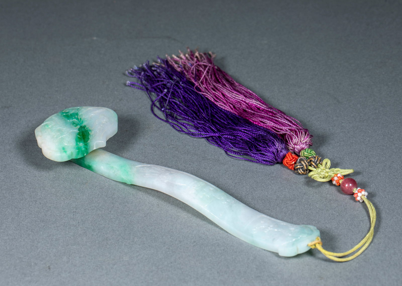Jadeite Ruyi Scepter - 2