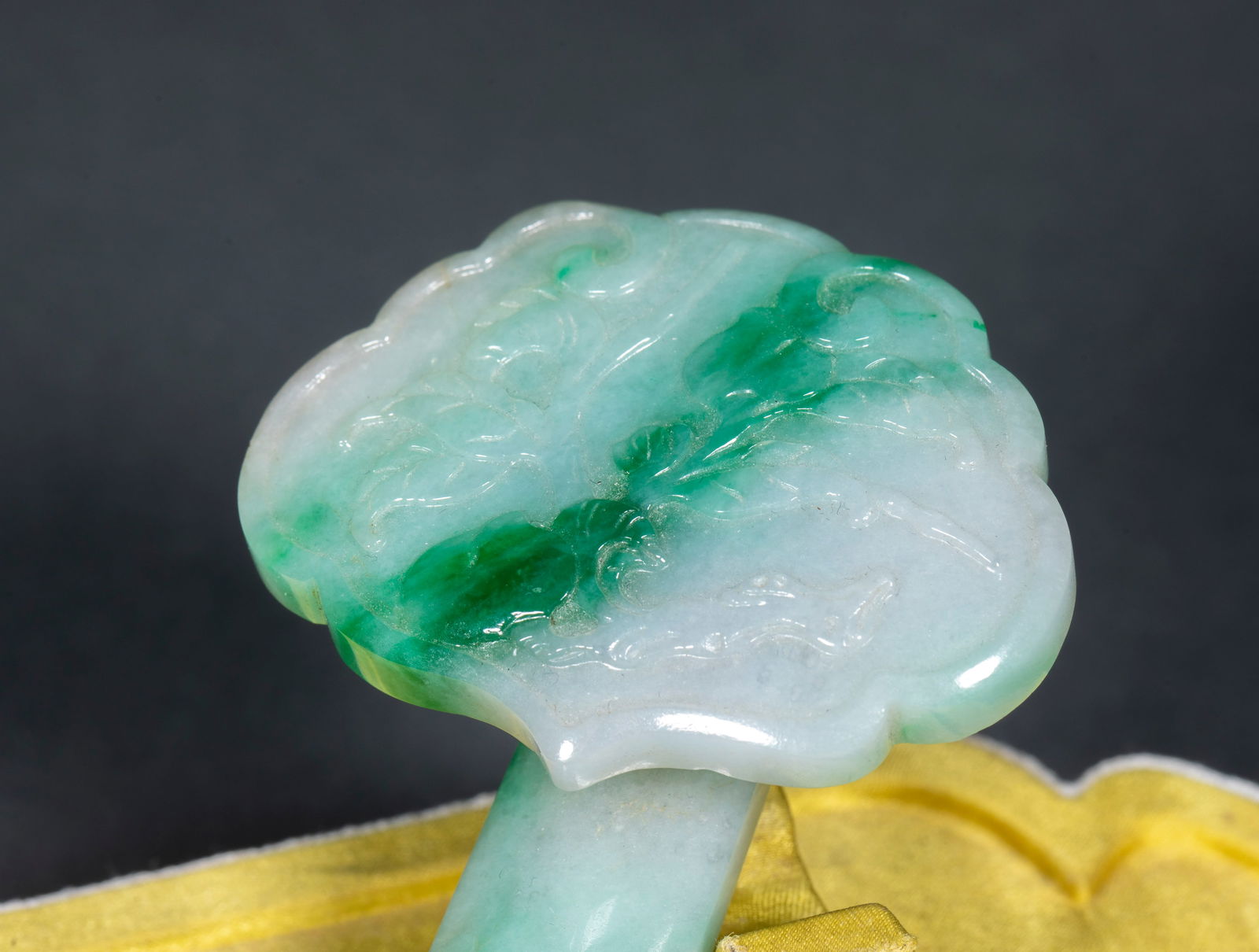 Jadeite Ruyi Scepter - 4