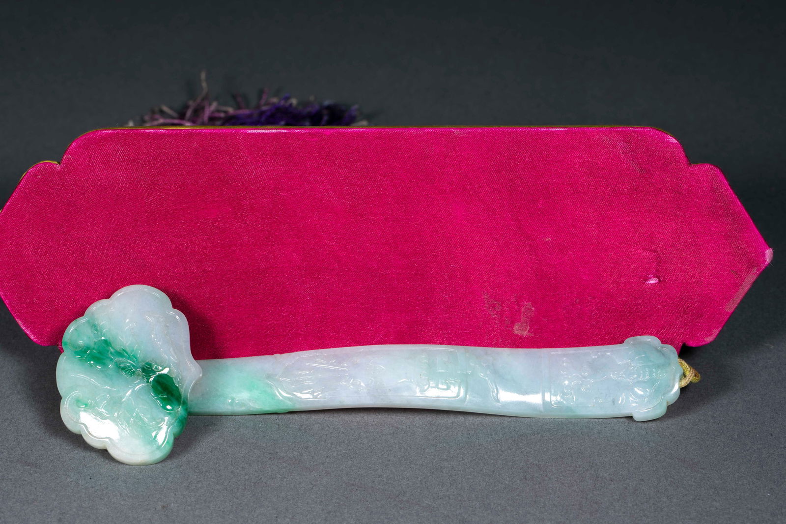 Jadeite Ruyi Scepter - 7