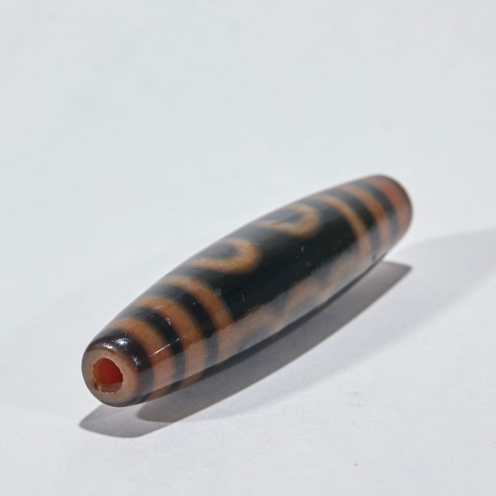 Agate Five-Eye Dzi Bead - 5