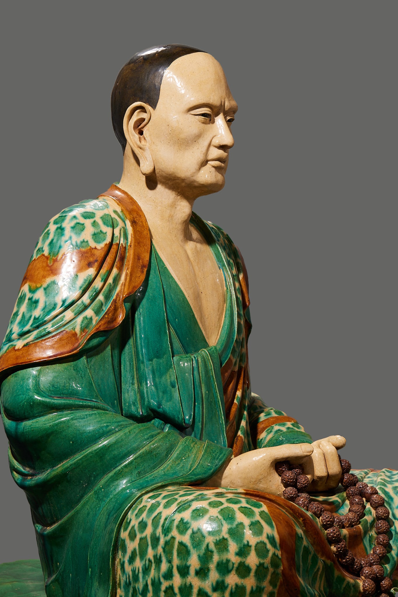 Arhat Seated Statues, Pre-Ming Dynasty - 11