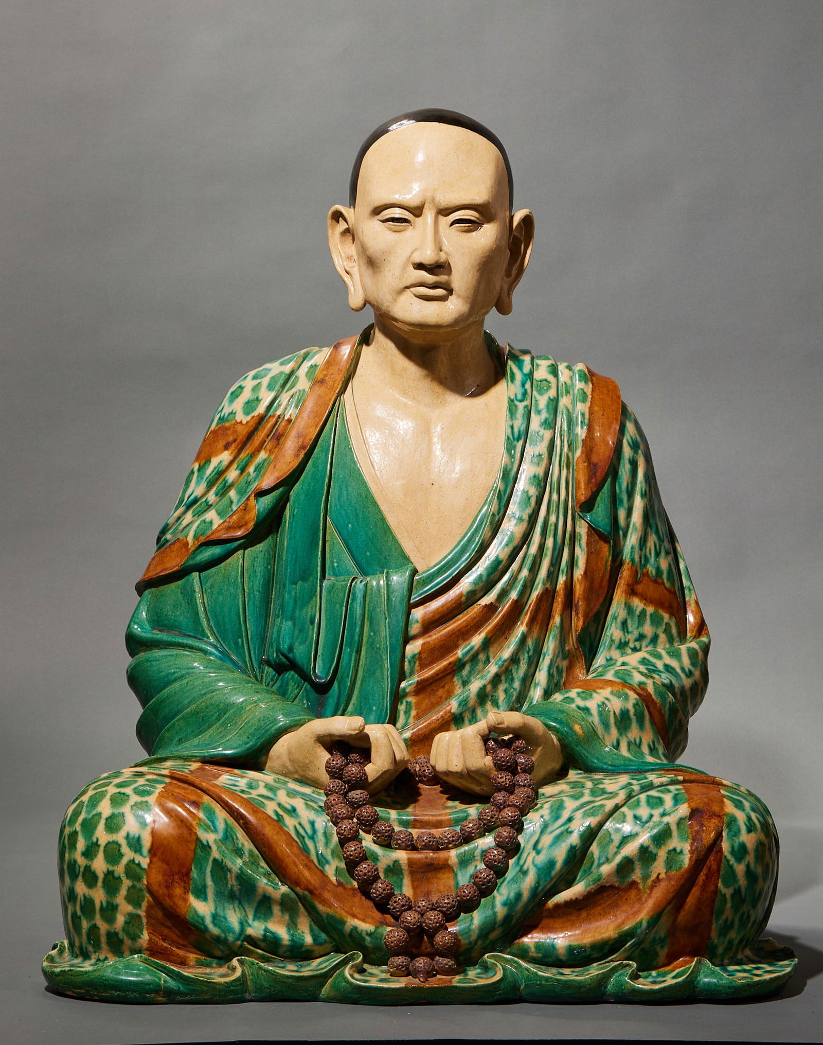 Arhat Seated Statues, Pre-Ming Dynasty - 14