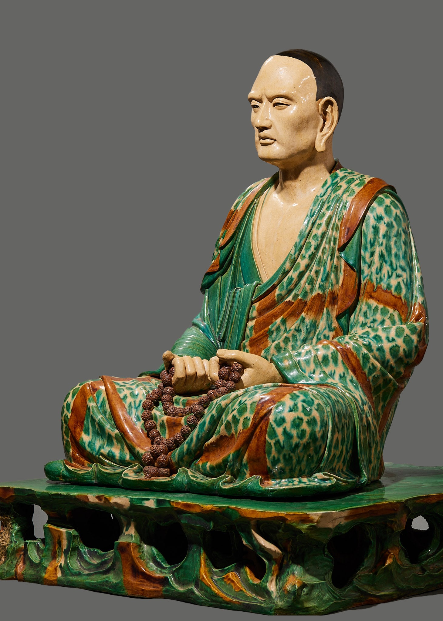 Arhat Seated Statues, Pre-Ming Dynasty - 7