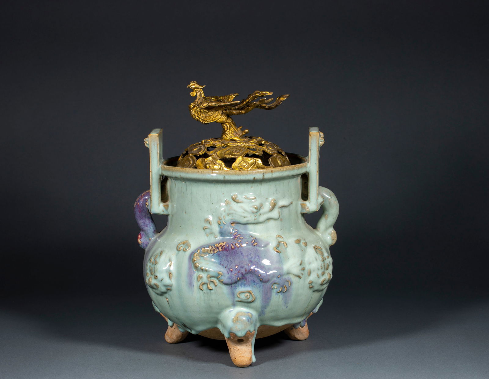 Jun Kiln Phoenix-Head Censer (1 of 19)