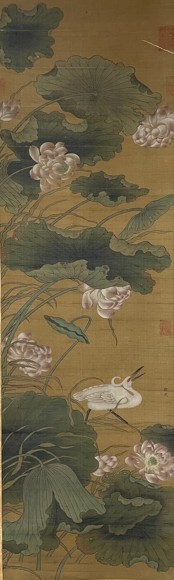 Xu Xi, Four-Panel Silk Screen, Five Dynasties - 5