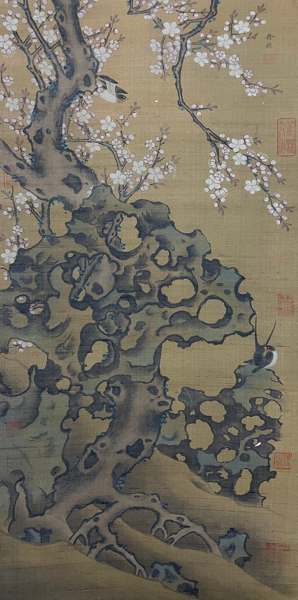 Xu Xi, Four-Panel Silk Screen, Five Dynasties - 6