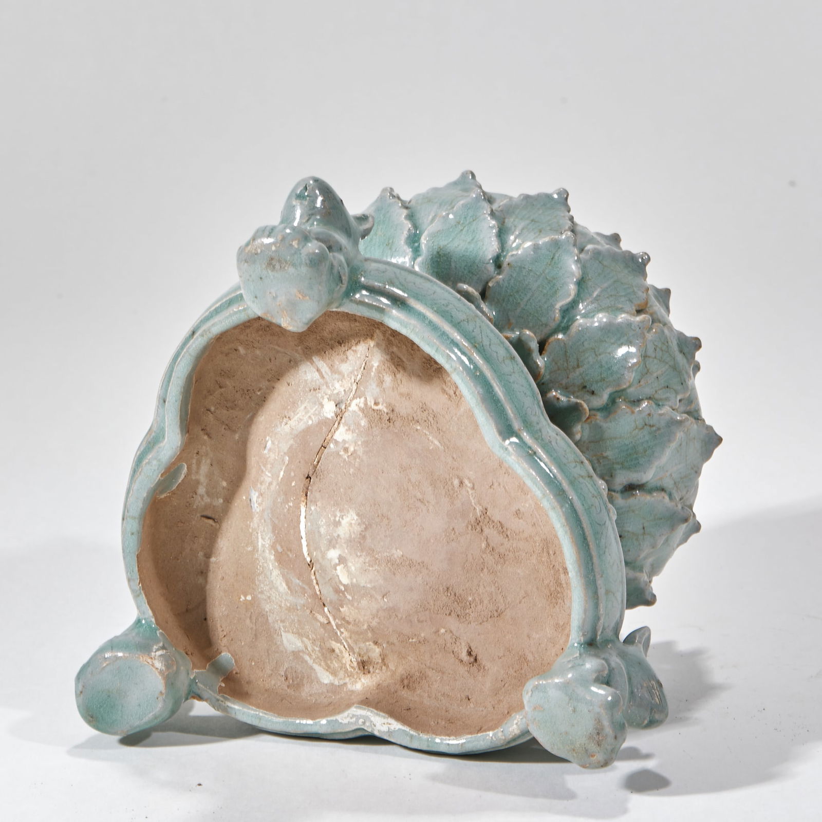 Koryo Celadon Rabbit Censer - 9