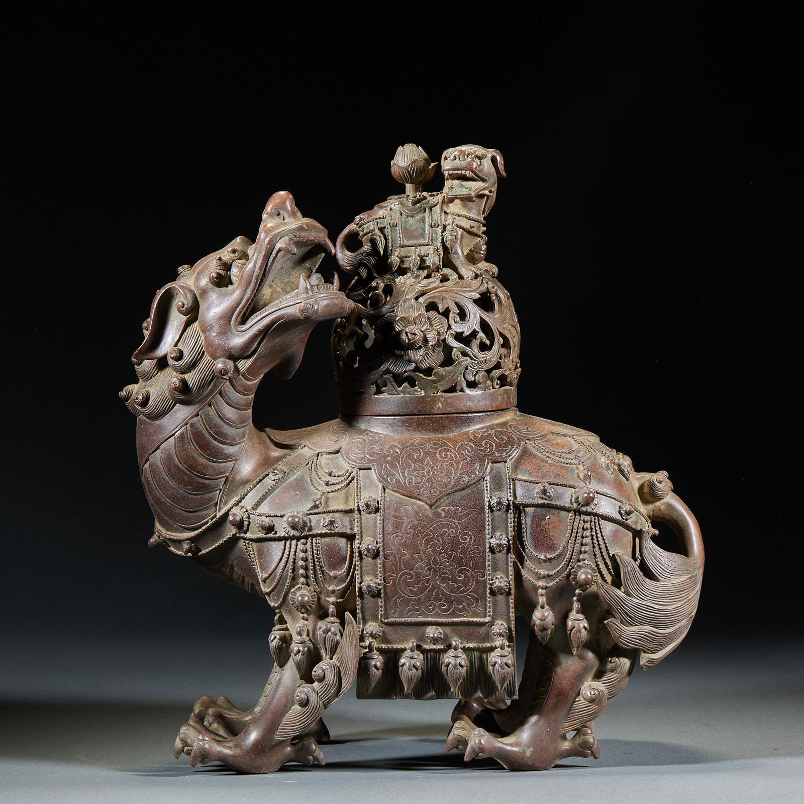 Bronze Lion Censer (1 of 12)