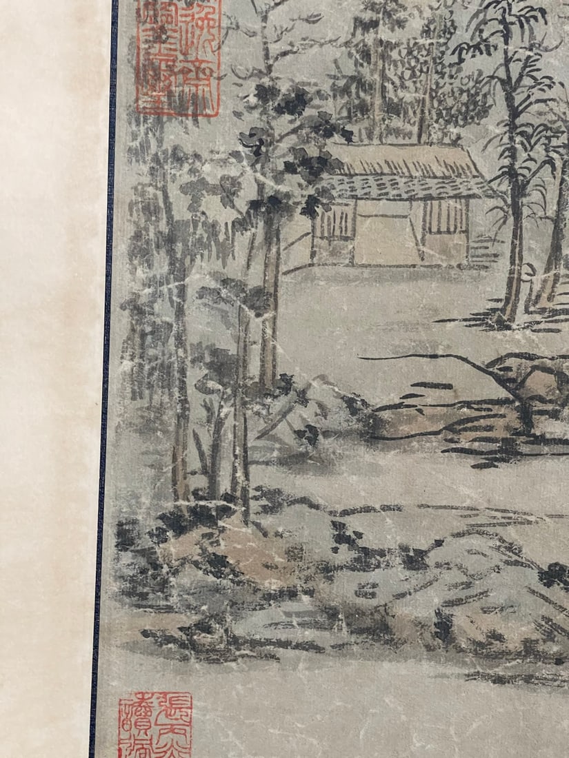 Ni Zan, Empty Forest After Rain - 13