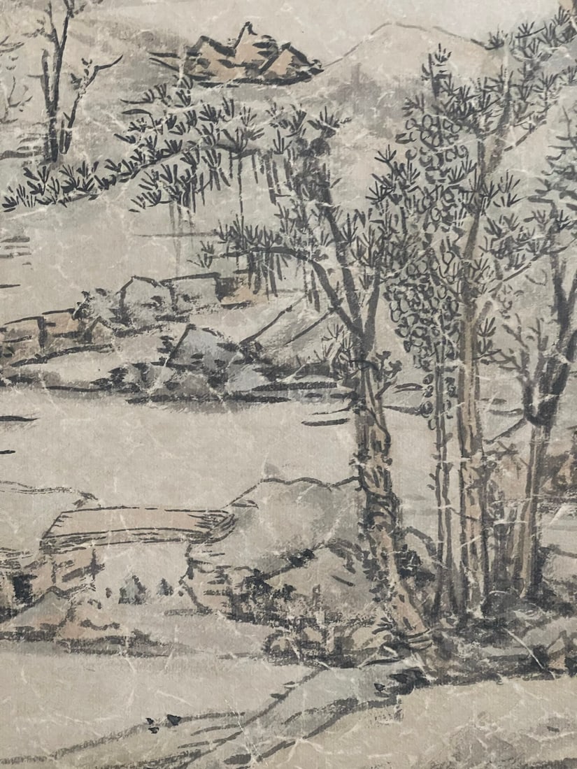 Ni Zan, Empty Forest After Rain - 14