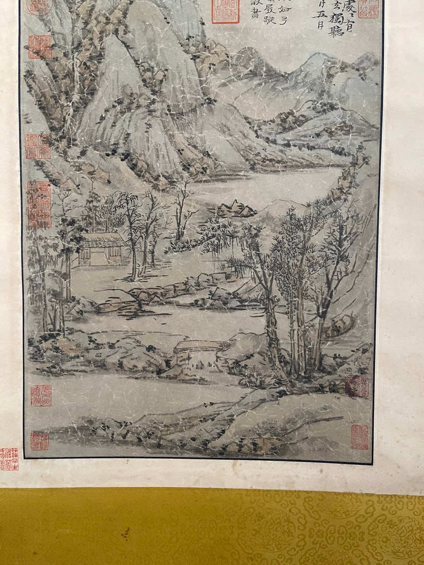 Ni Zan, Empty Forest After Rain - 15