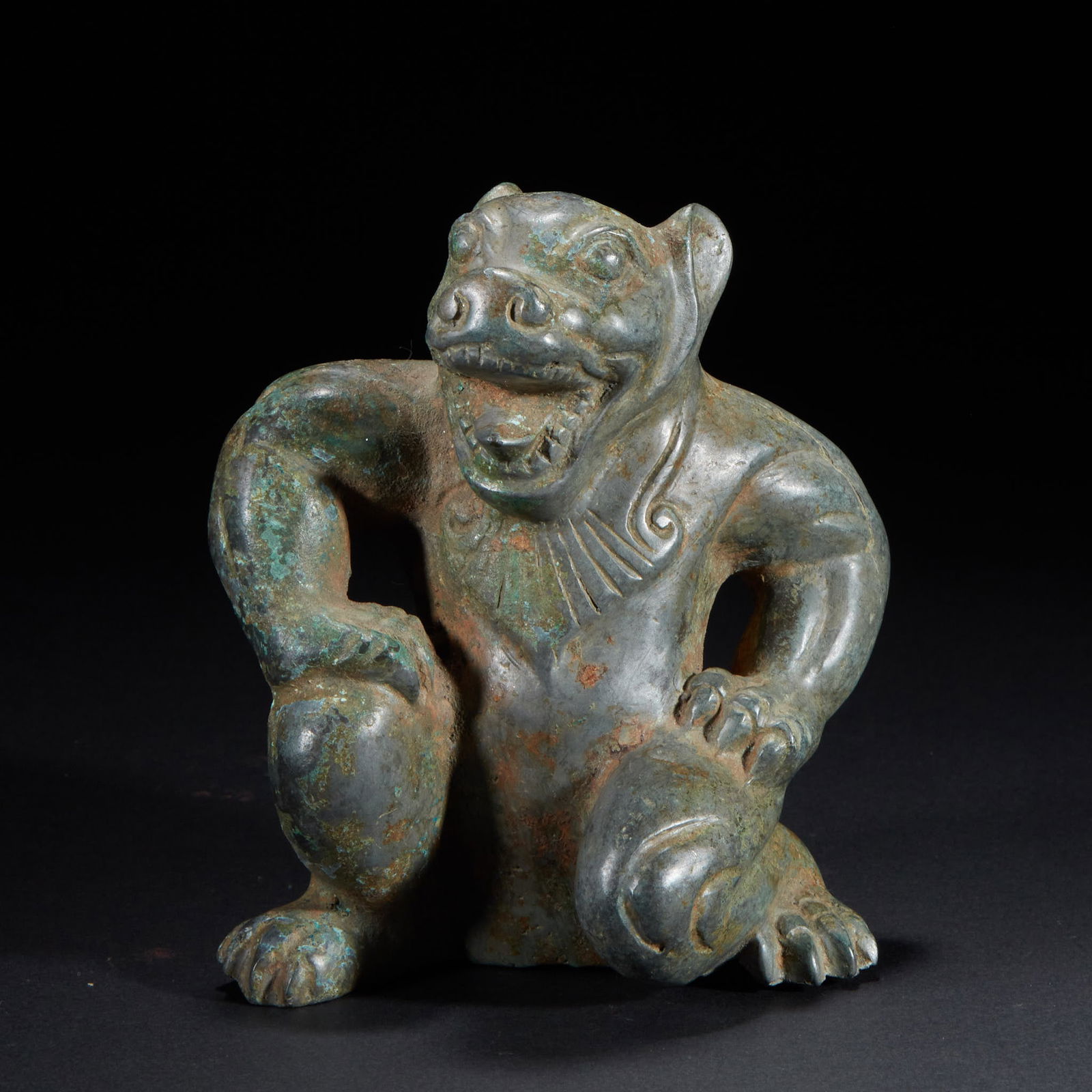 Bronze Bear Warrior, Pre-Ming Dynasty (1 of 7)