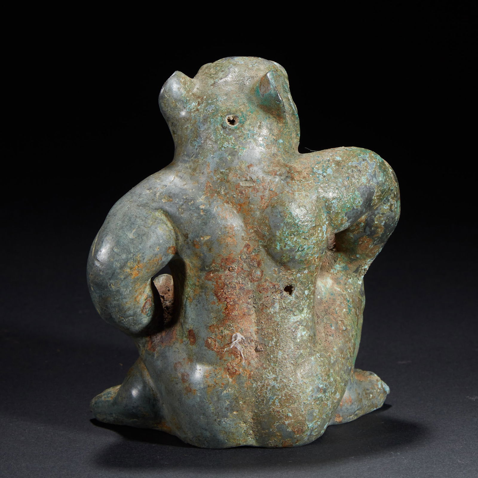 Bronze Bear Warrior, Pre-Ming Dynasty - 4