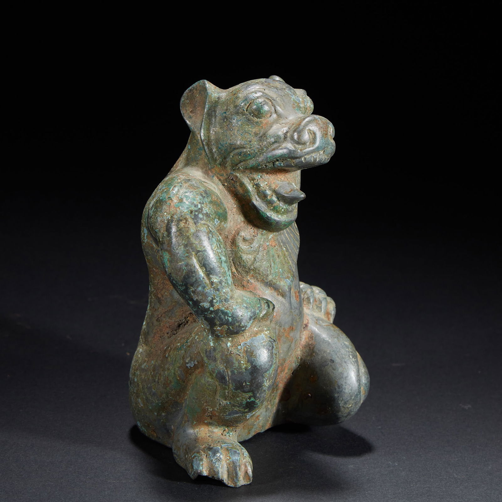 Bronze Bear Warrior, Pre-Ming Dynasty - 6
