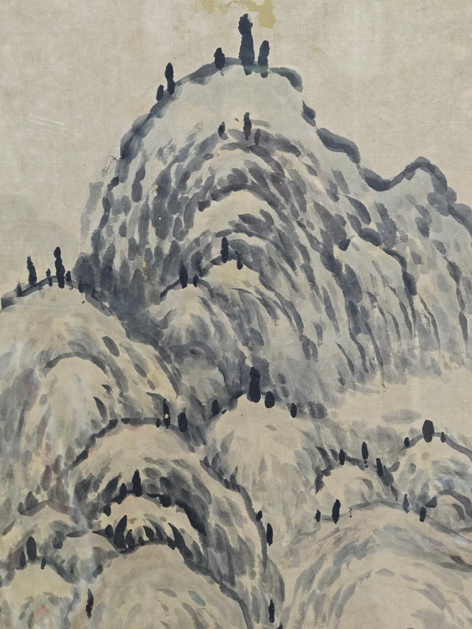 Wang Hui Landscape Painting Frame - 4