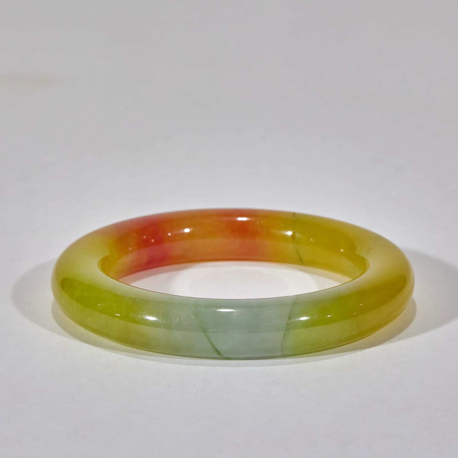 Multicolored Jadeite Bracelet - 5