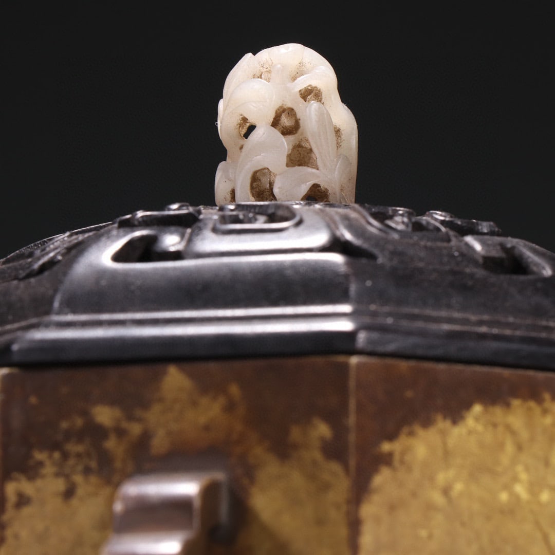 Copper-body Octagonal Incense Burner - 4