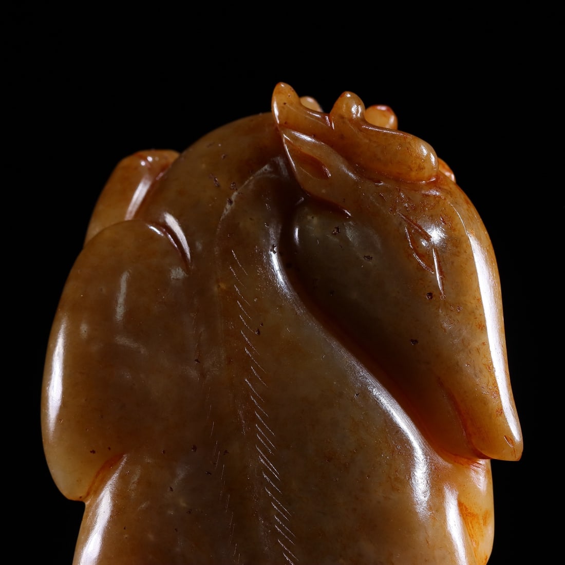 Hotan Jade Boy with Deer Hide - 6