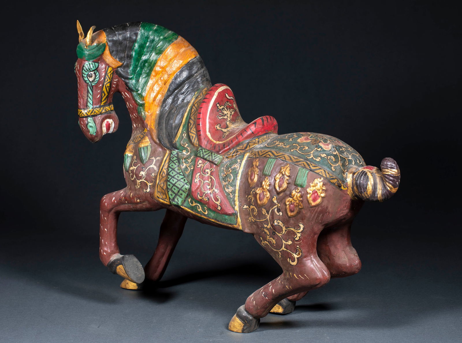 Painted Steed Statue, Pre-Ming Dynasty - 3