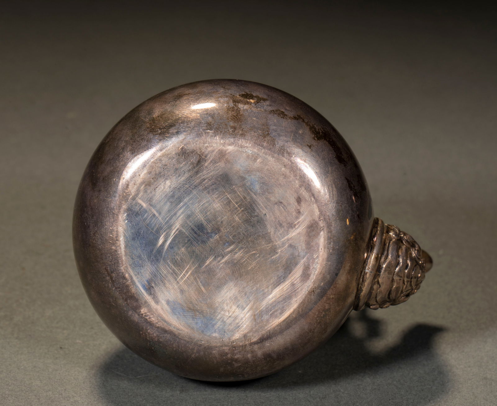 Silver Ewer with Dragon Pattern, Qing Dynasty - 8