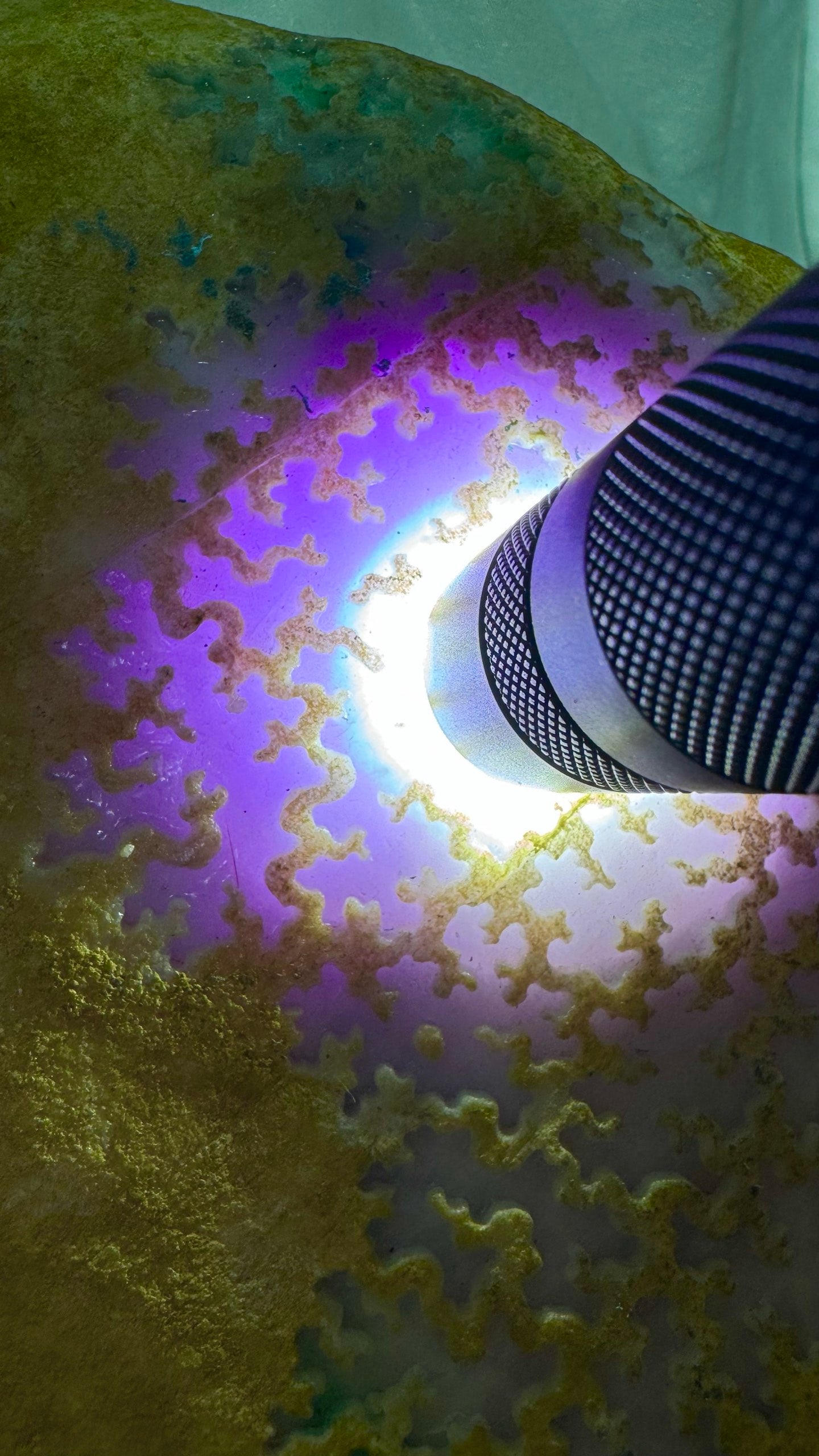 Grade A High-Ice Violet Jadeite Rough Stone - 3