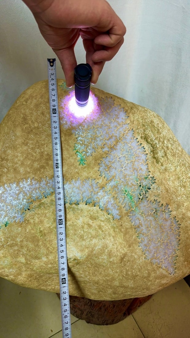 Grade A High-Ice Violet Jadeite Rough Stone - 9