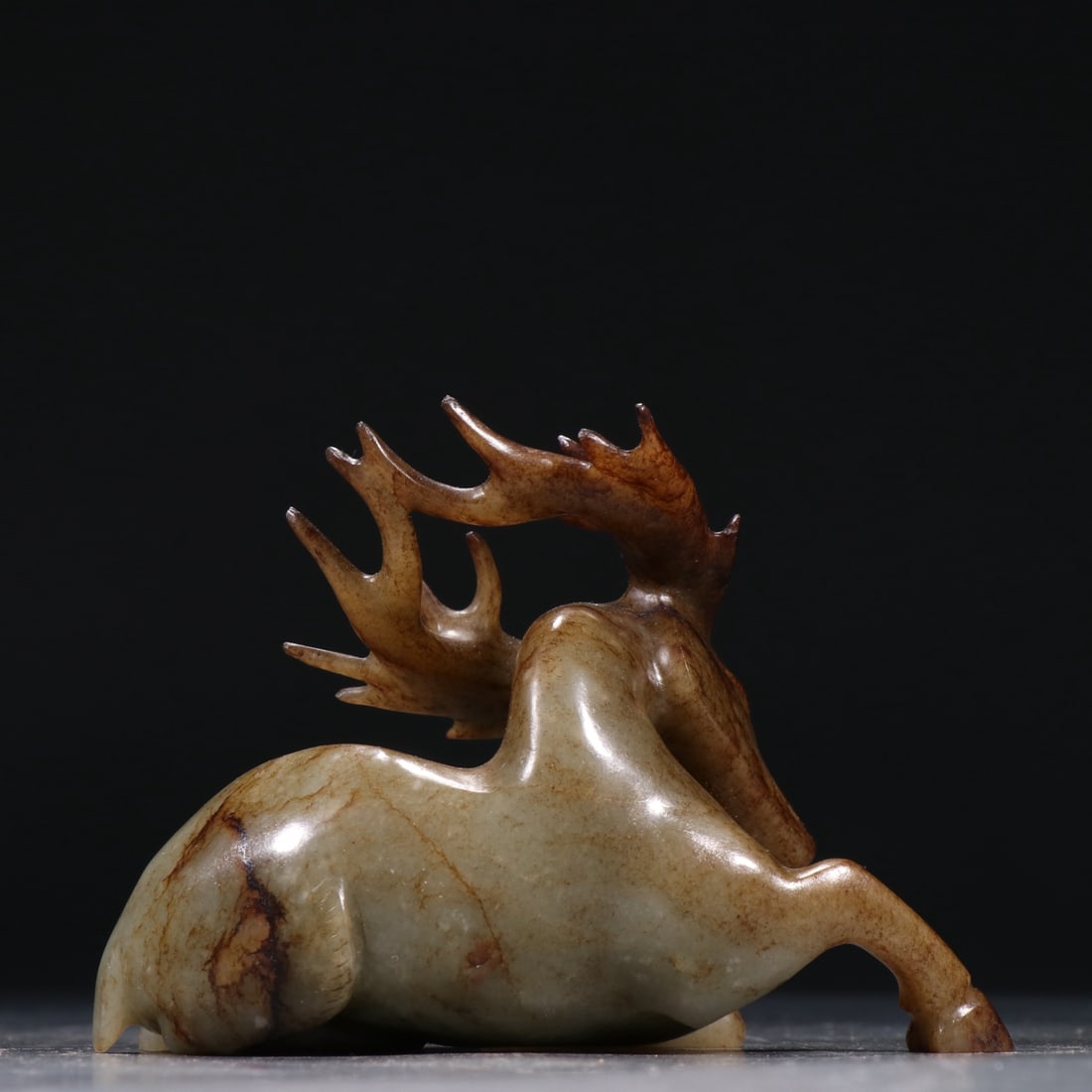 Ancient Jade Deer Figurine - 4