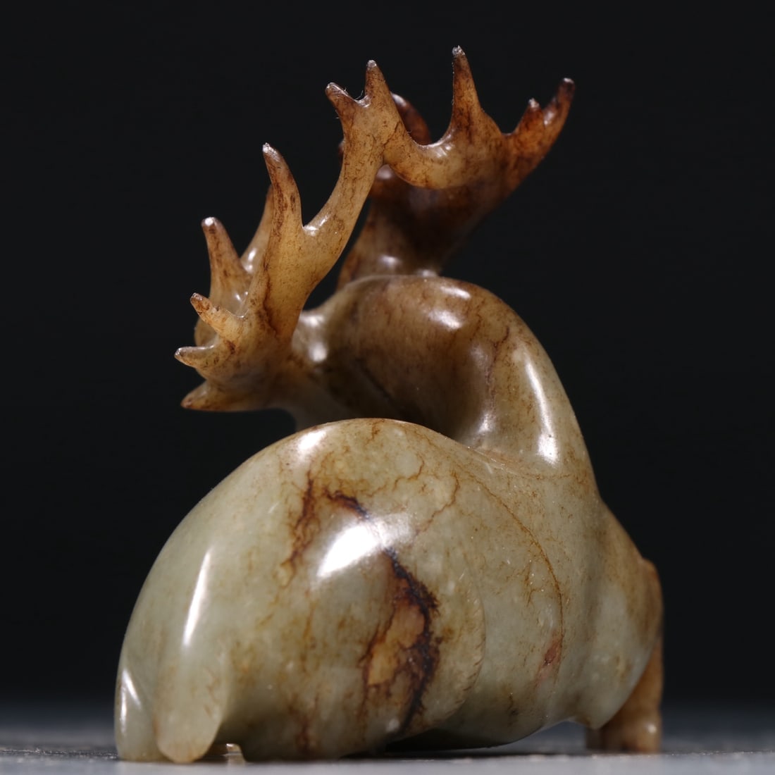 Ancient Jade Deer Figurine - 5