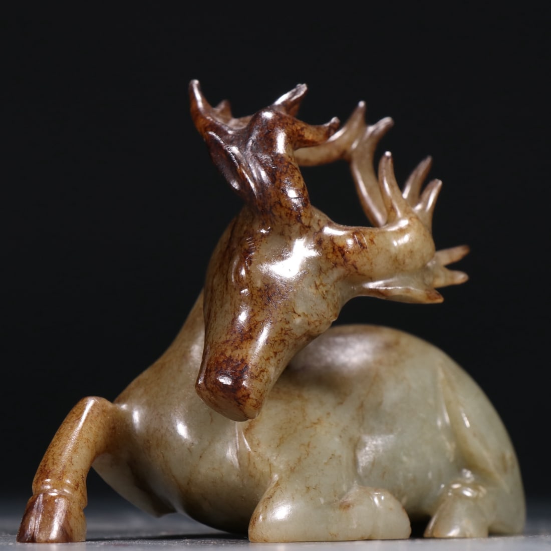 Ancient Jade Deer Figurine - 7