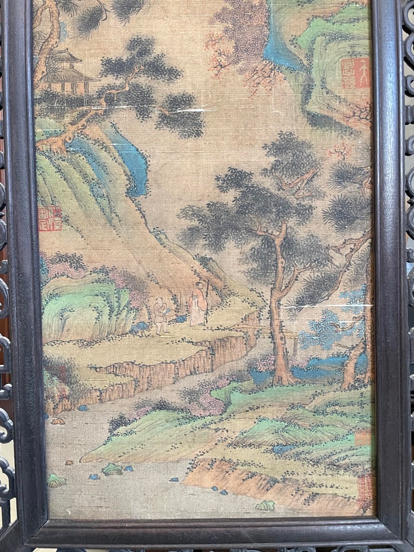 Landscape Screen by Wang Ximeng - 4