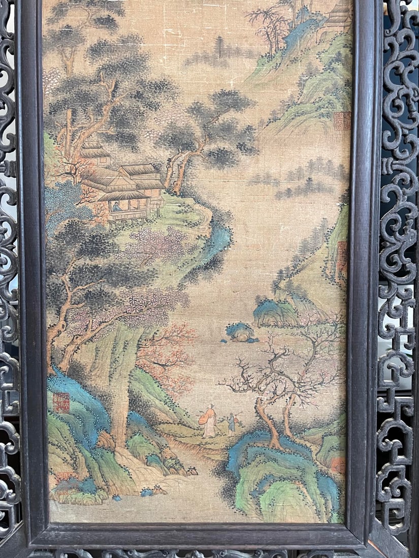 Landscape Screen by Wang Ximeng - 6
