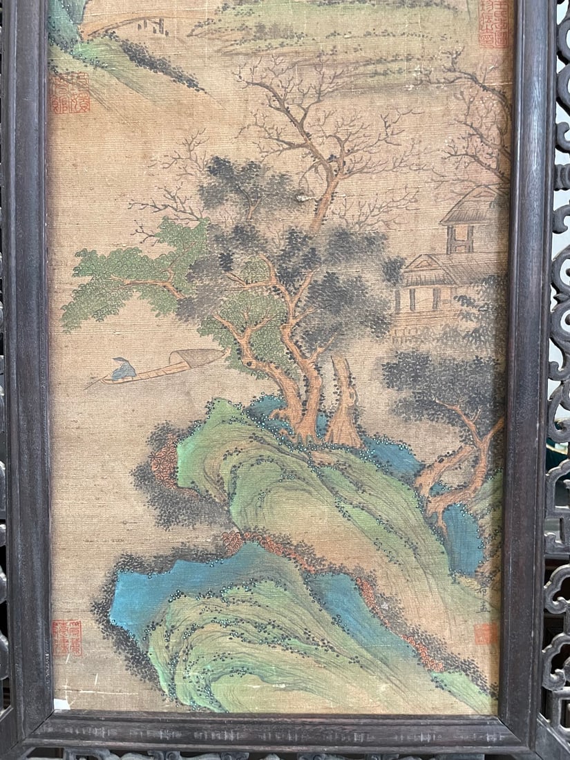 Landscape Screen by Wang Ximeng - 7