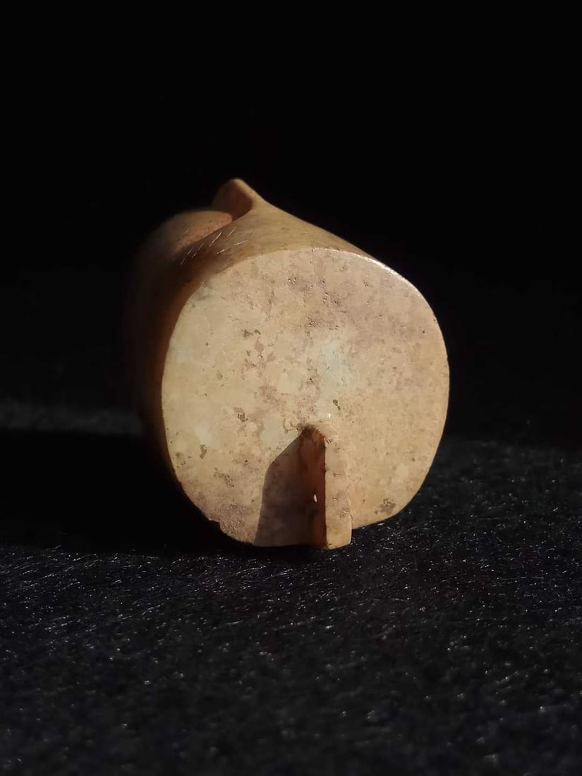 Hetian Jade Human Head Pendant - 2