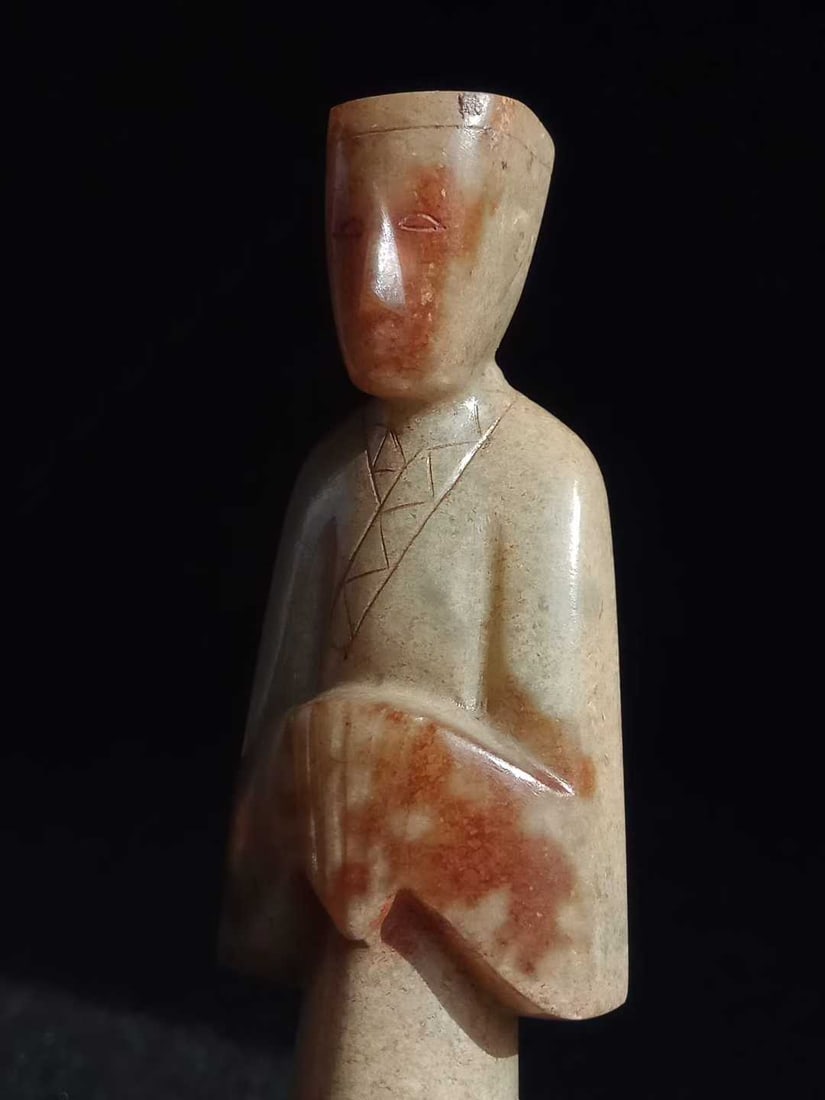 Hetian Jade Figure - 4