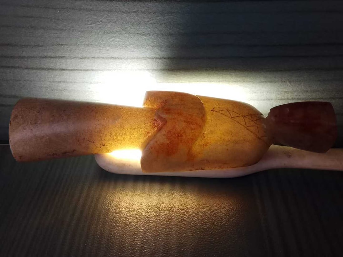 Hetian Jade Figure - 9