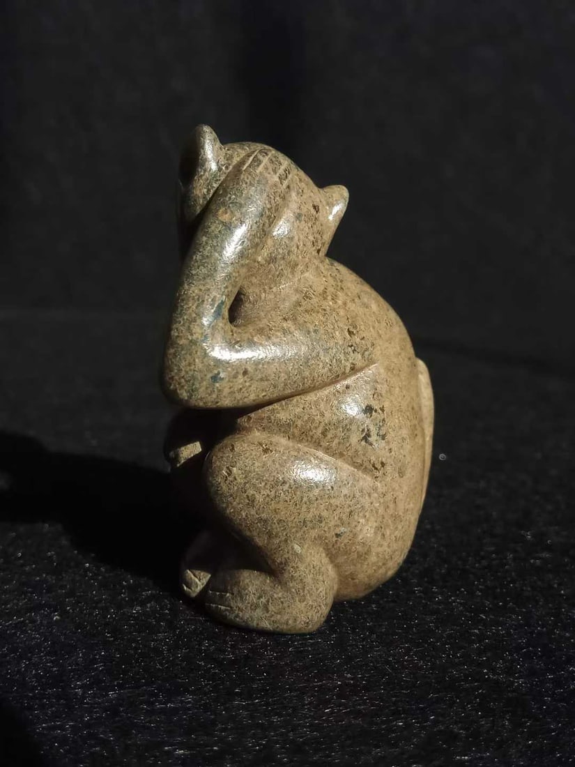 Hetian Jade Monkey - 4