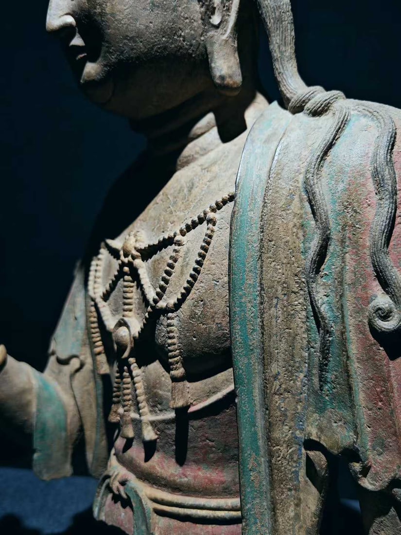 Bluestone Bodhisattva Statue - 4