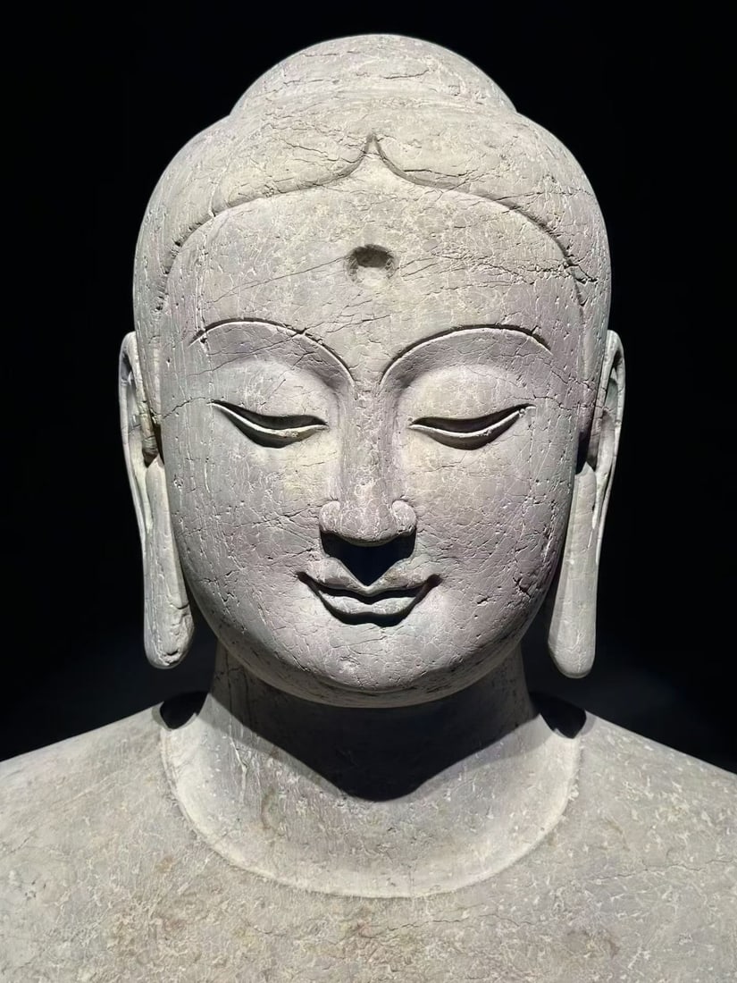 Bluestone Buddha Statue - 5