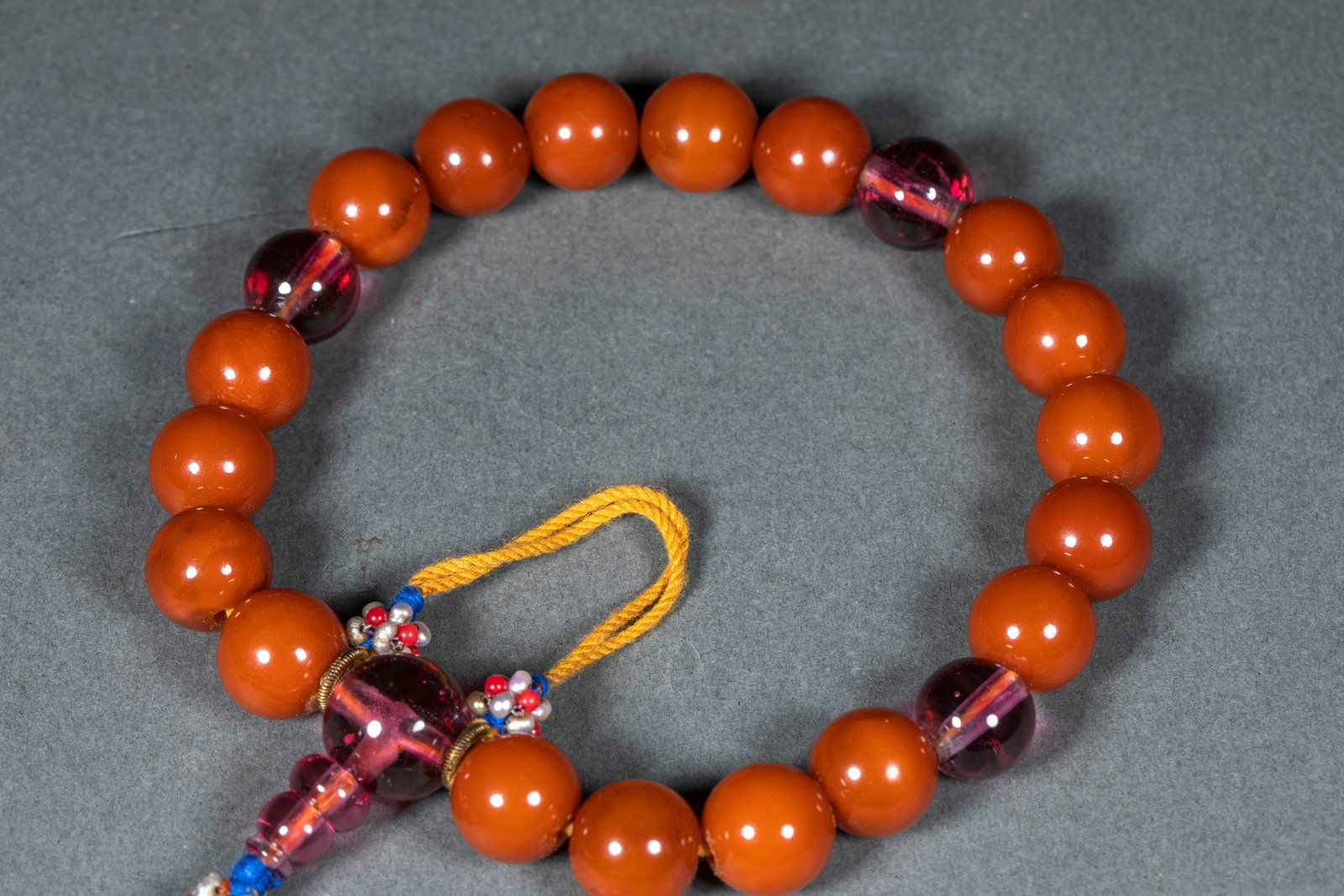 Amber Handheld Beads - 2