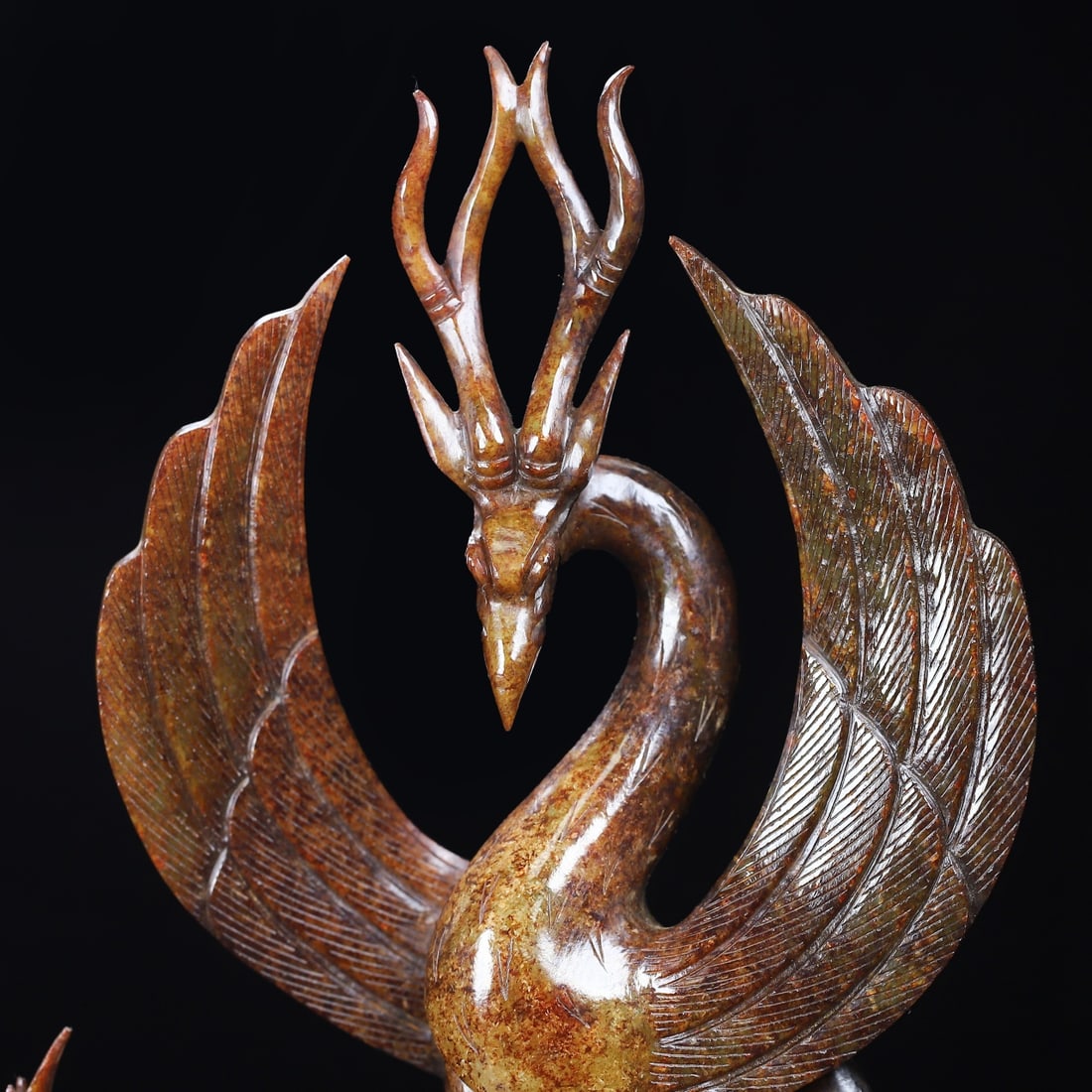 Hetian Jade Phoenix - 3
