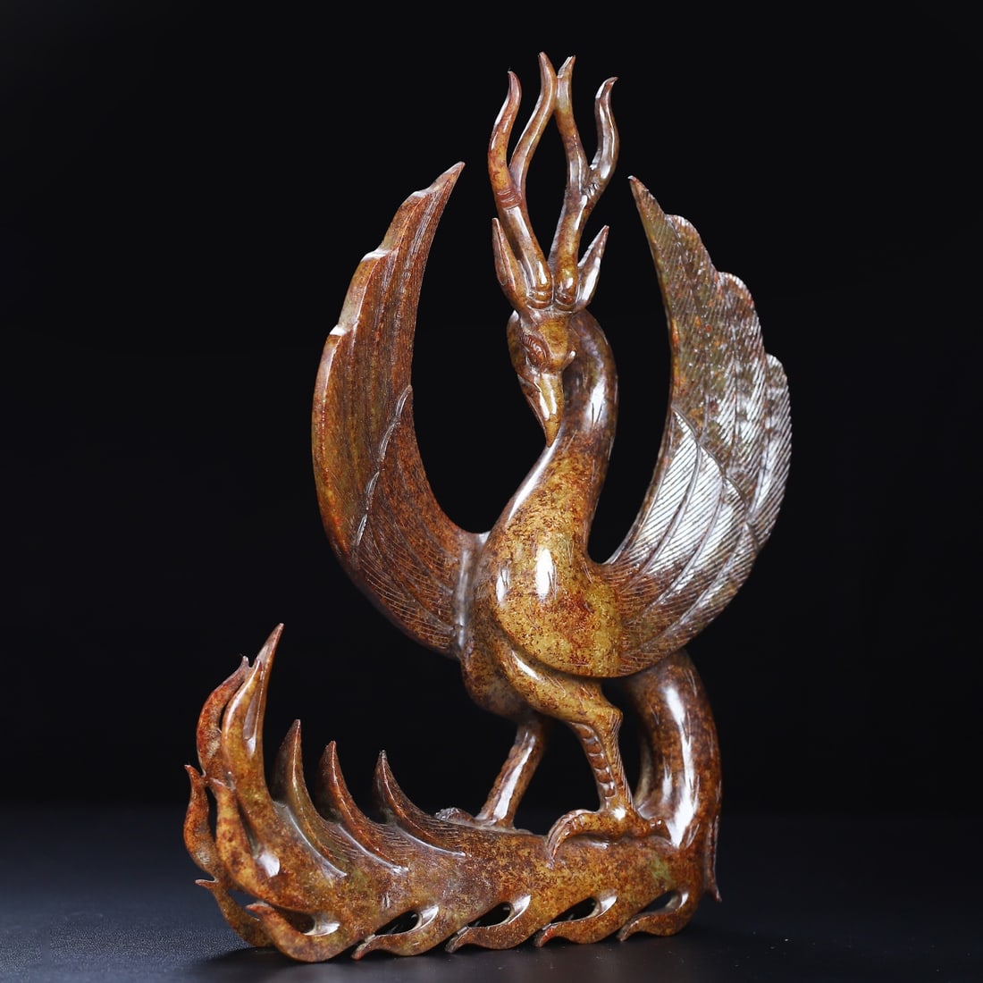 Hetian Jade Phoenix - 5