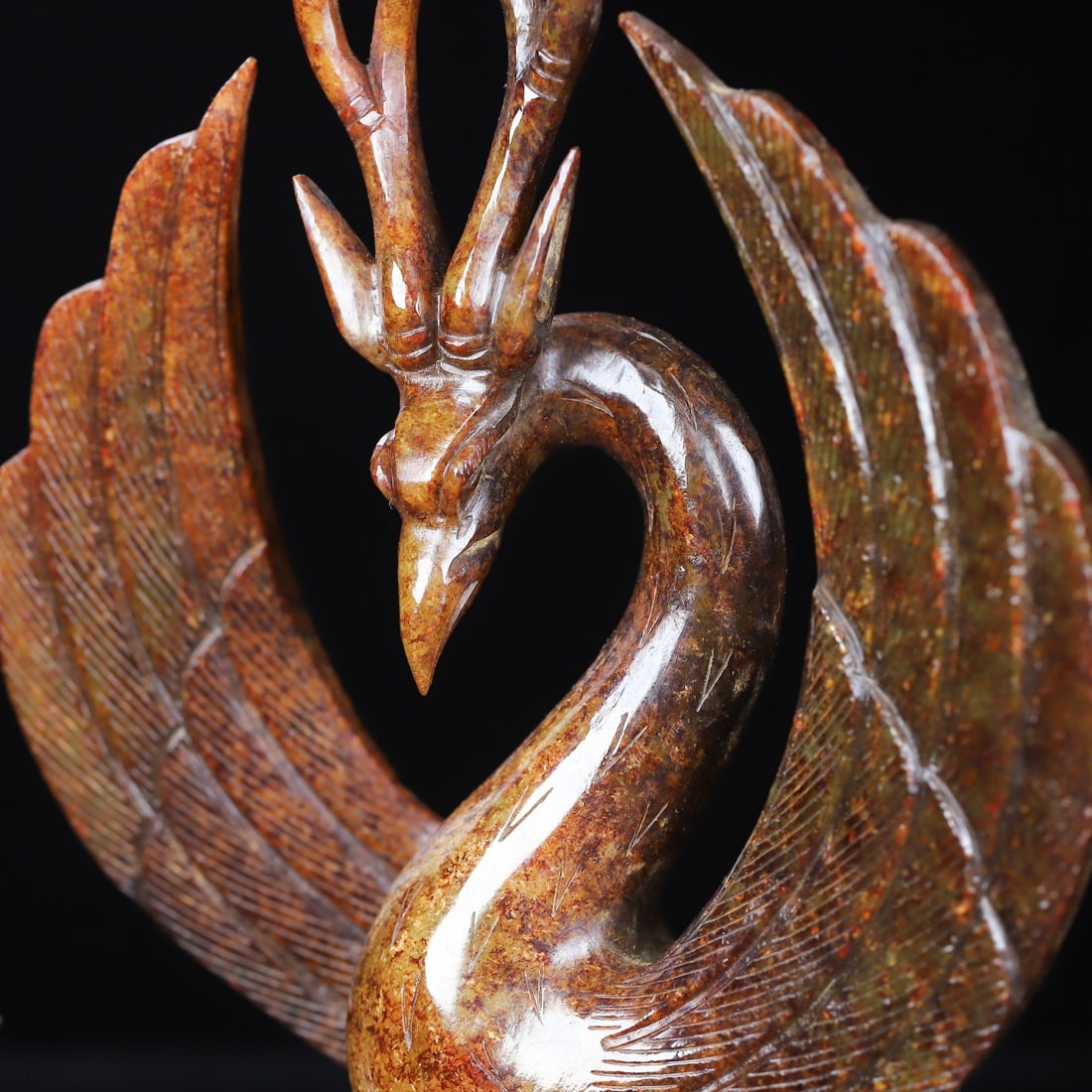 Hetian Jade Phoenix - 7