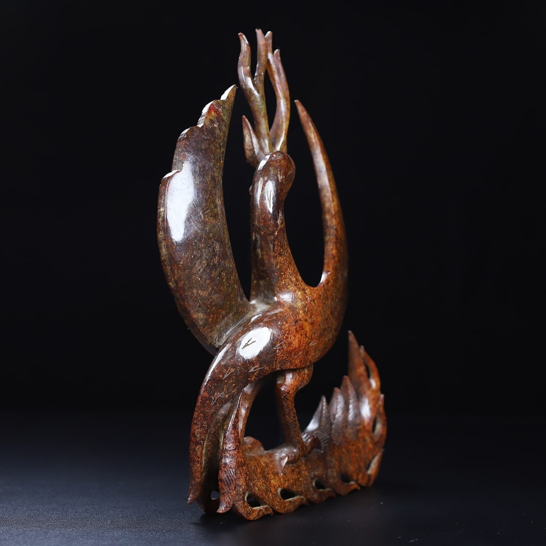 Hetian Jade Phoenix - 8