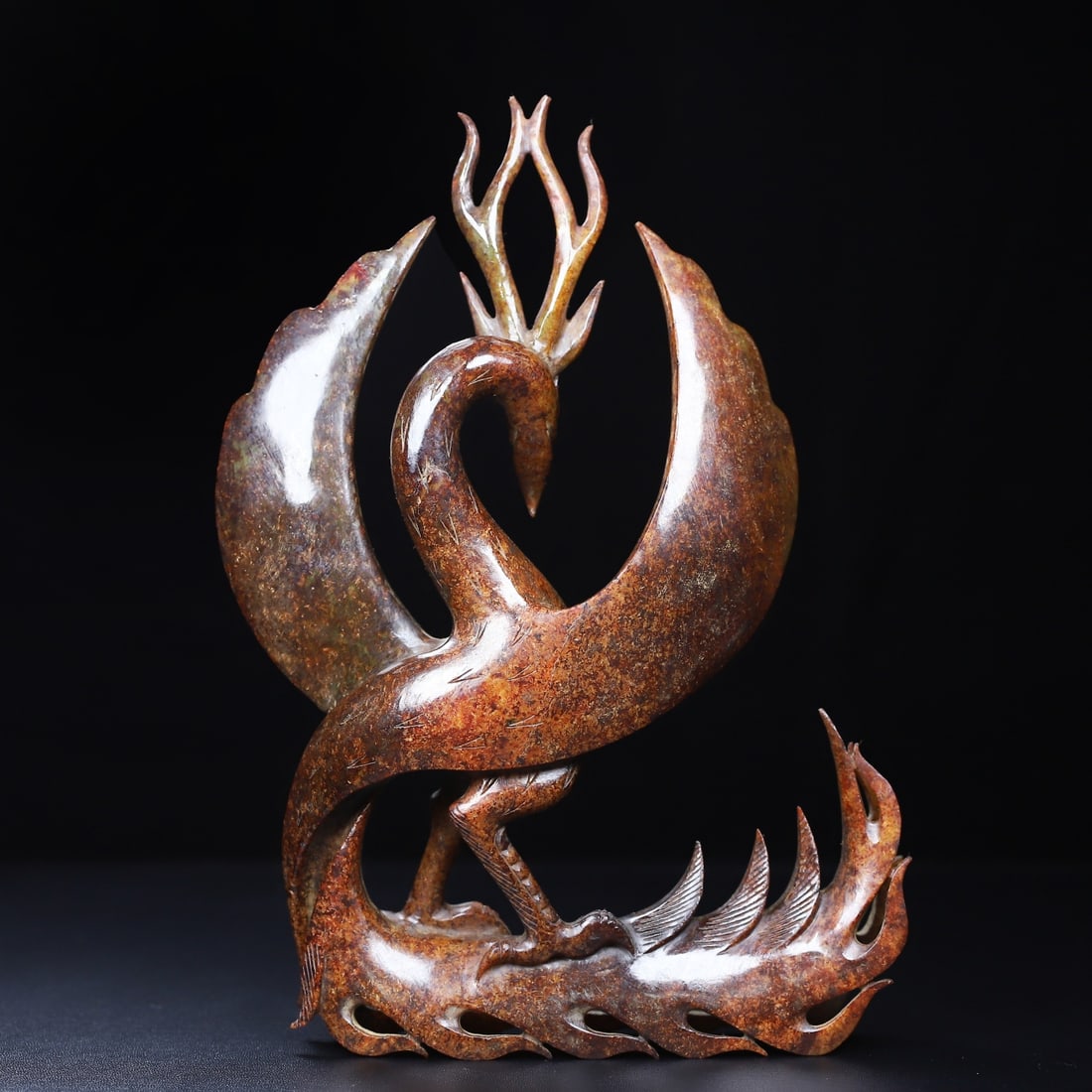 Hetian Jade Phoenix - 9